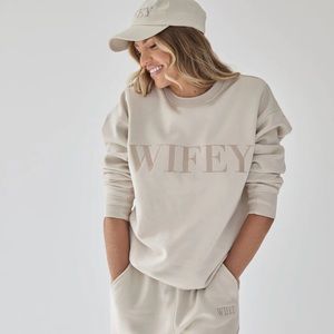Wifey Statement Sweatshirt